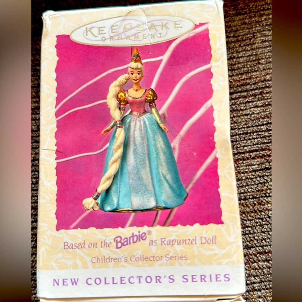 NWOT Vintage collector’s series Barbie ornament-1997